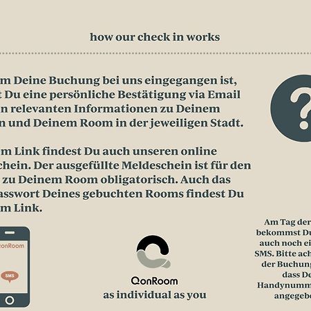 Qonroom - As Individual As You - Minden Kaiserstrasse מראה חיצוני תמונה